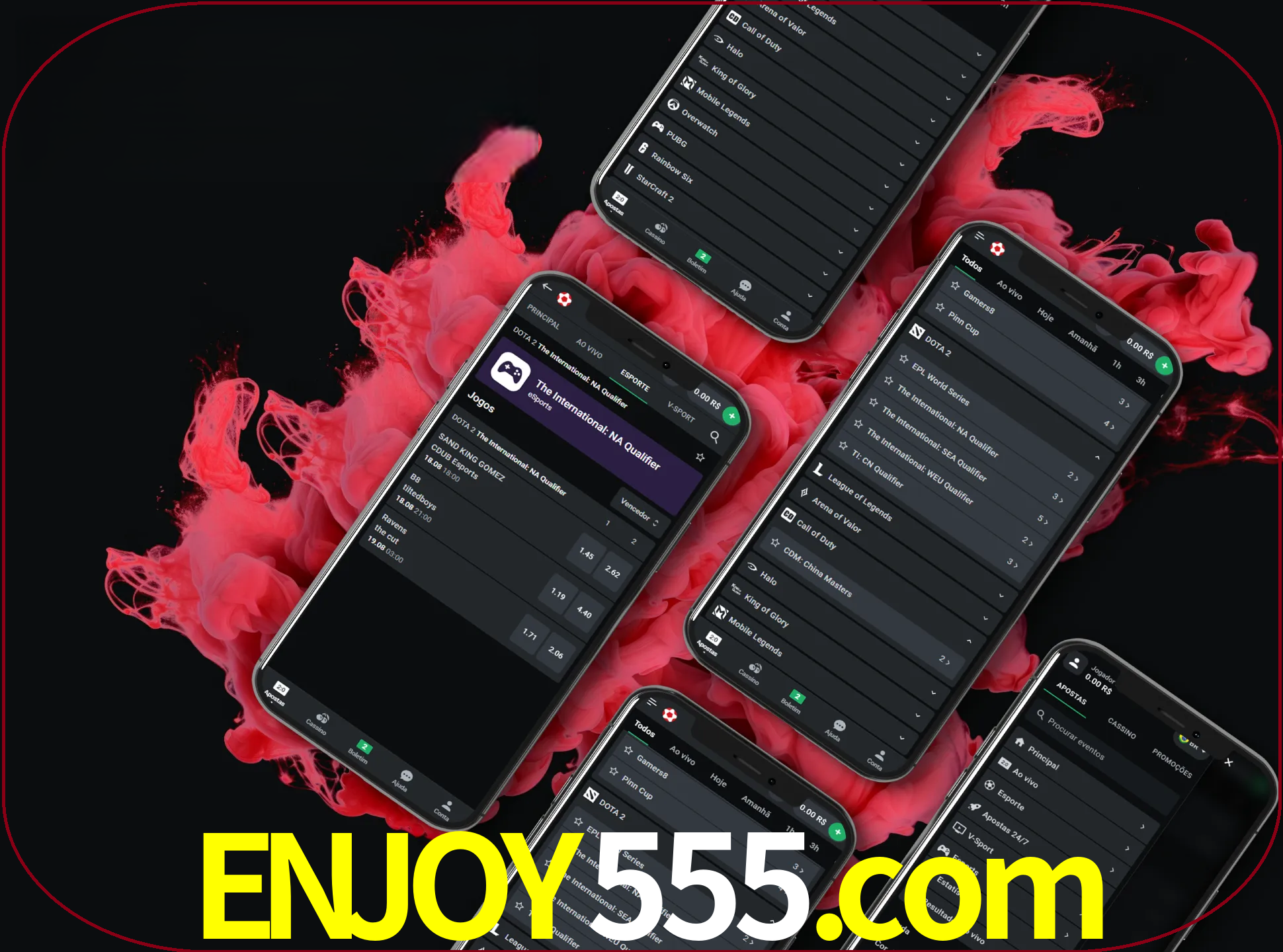 Se o seu smartphone não for compatível com a aplicação, esta opção do enjoy555 ajudá-lo-á a desfrutar do jogo.