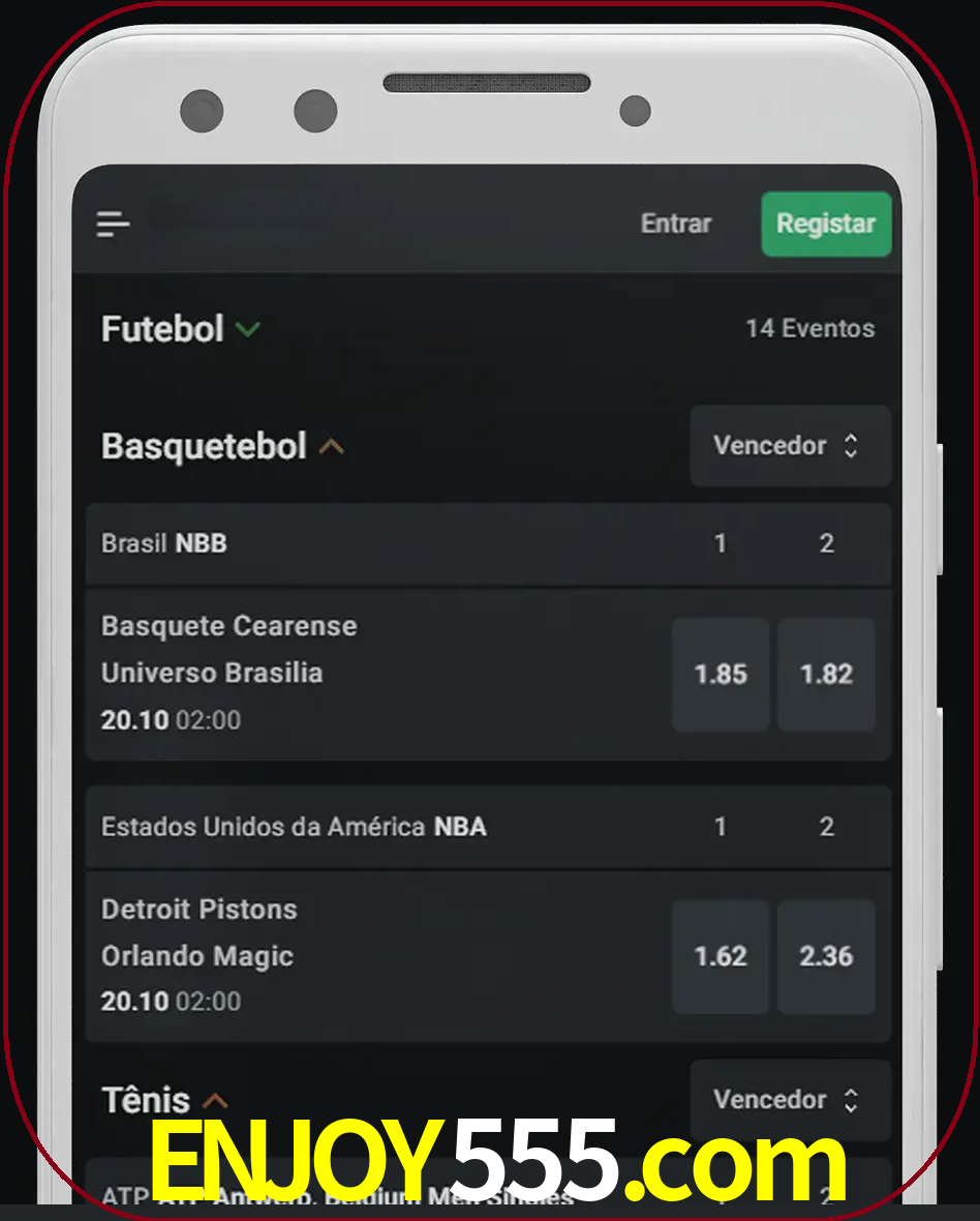 Aposte e assista aos esportes em formato ao vivo.
