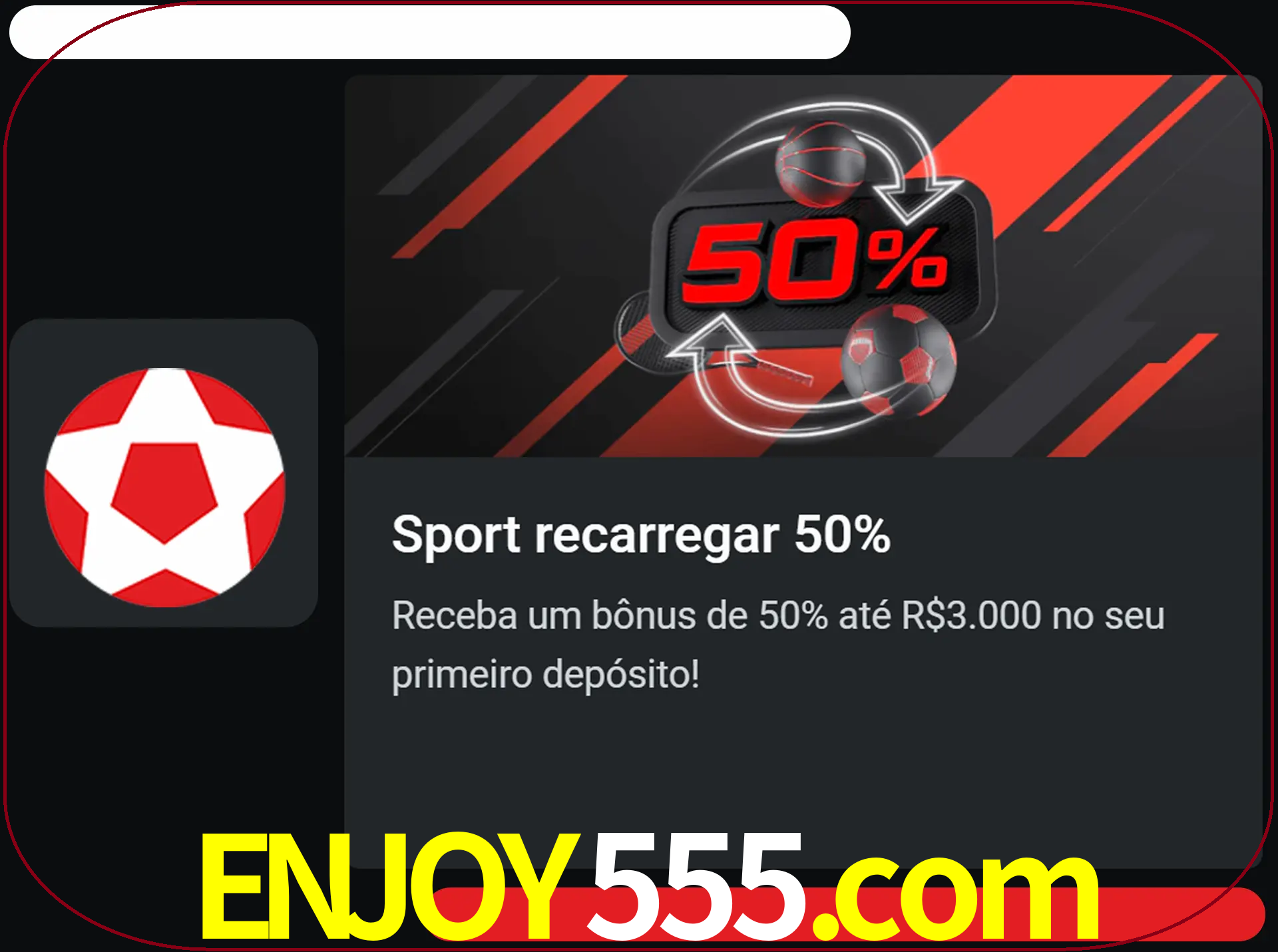 Obtenha mais ganhos em apostas com este bônus.