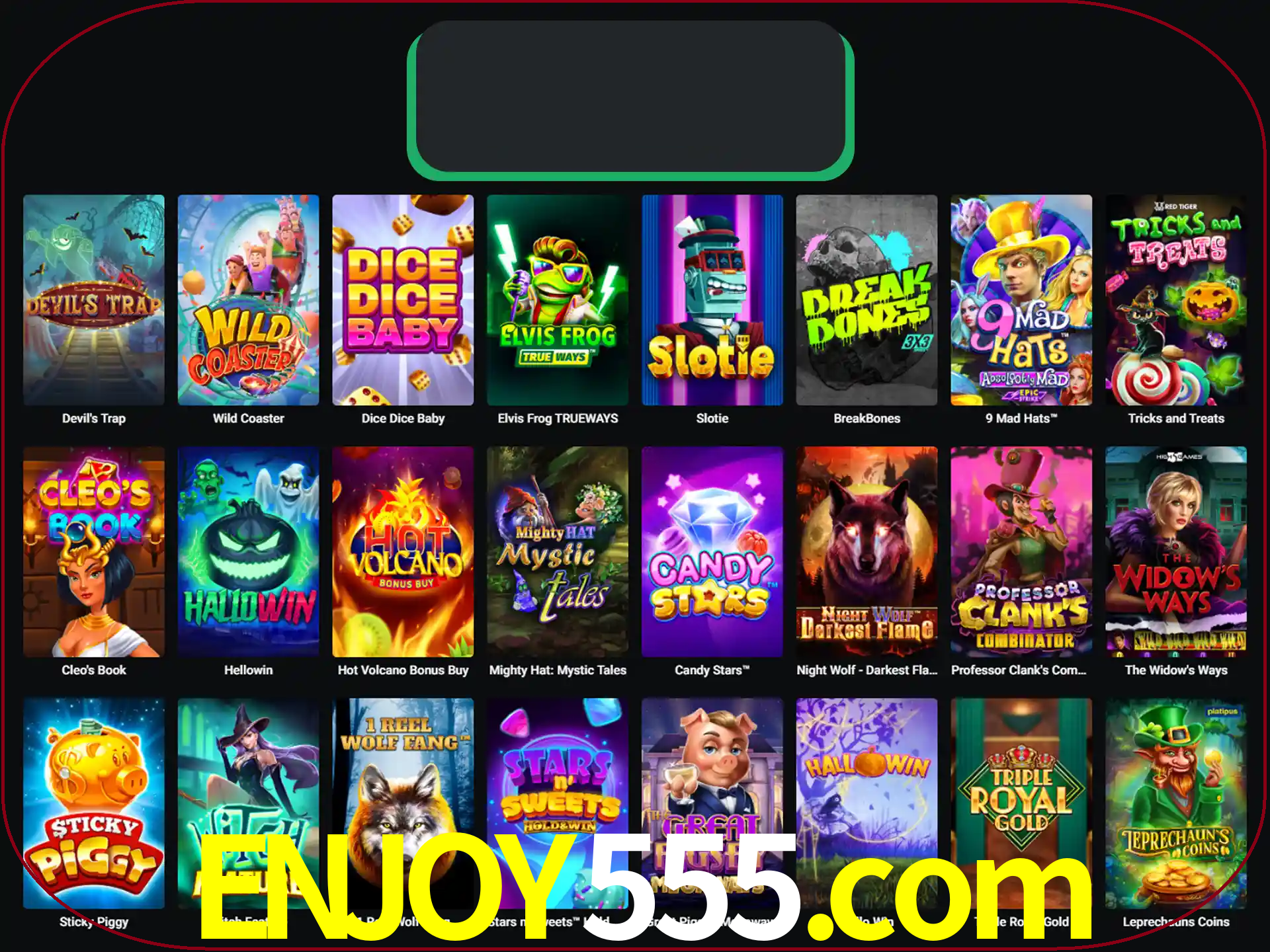 Procure por seus amados jogos de slot.