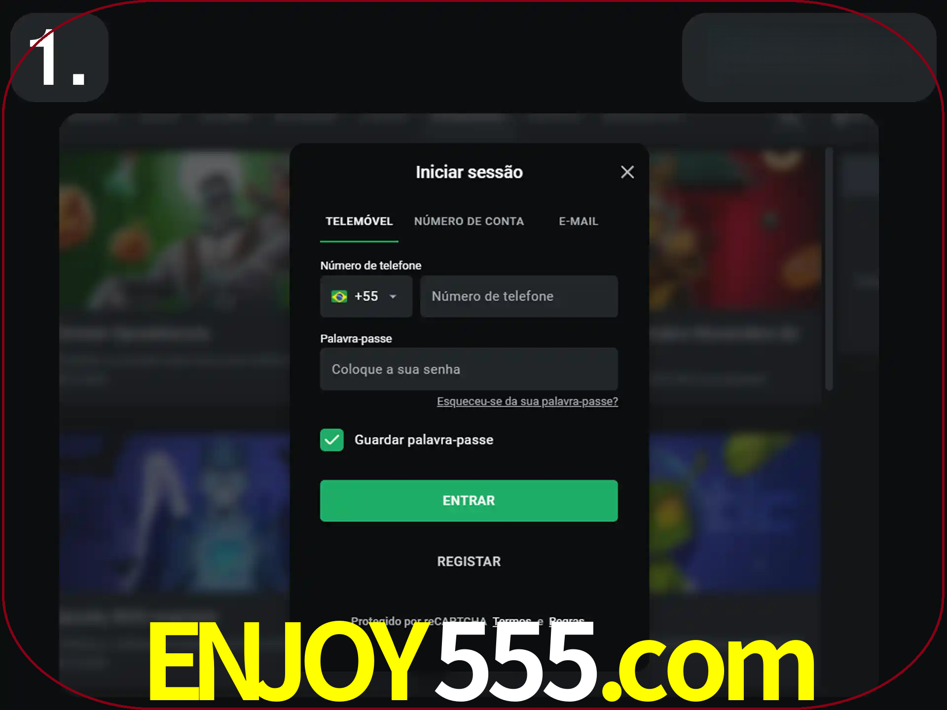 Acesse o site.