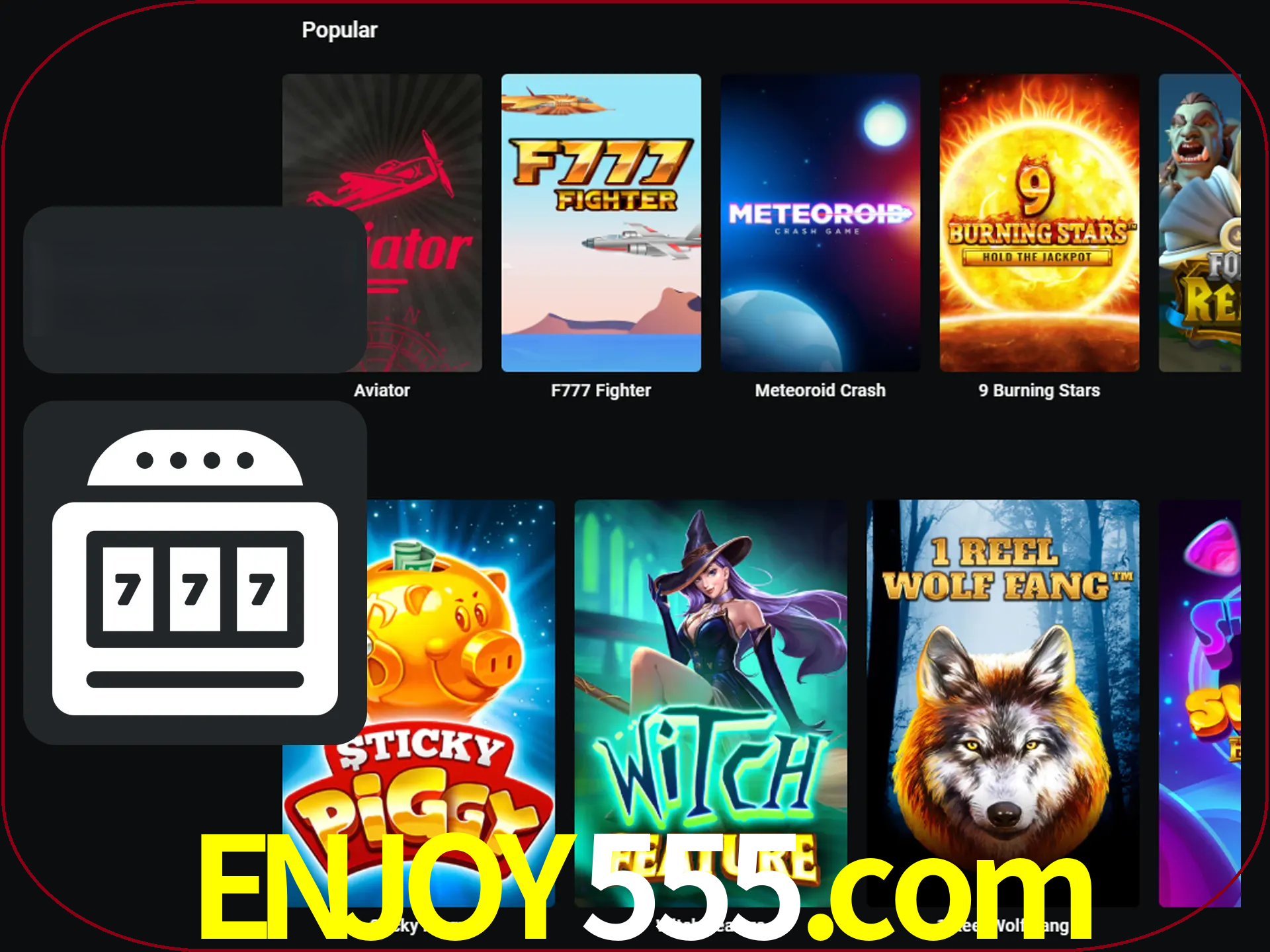 Gire seus slots de dinheiro favoritos.